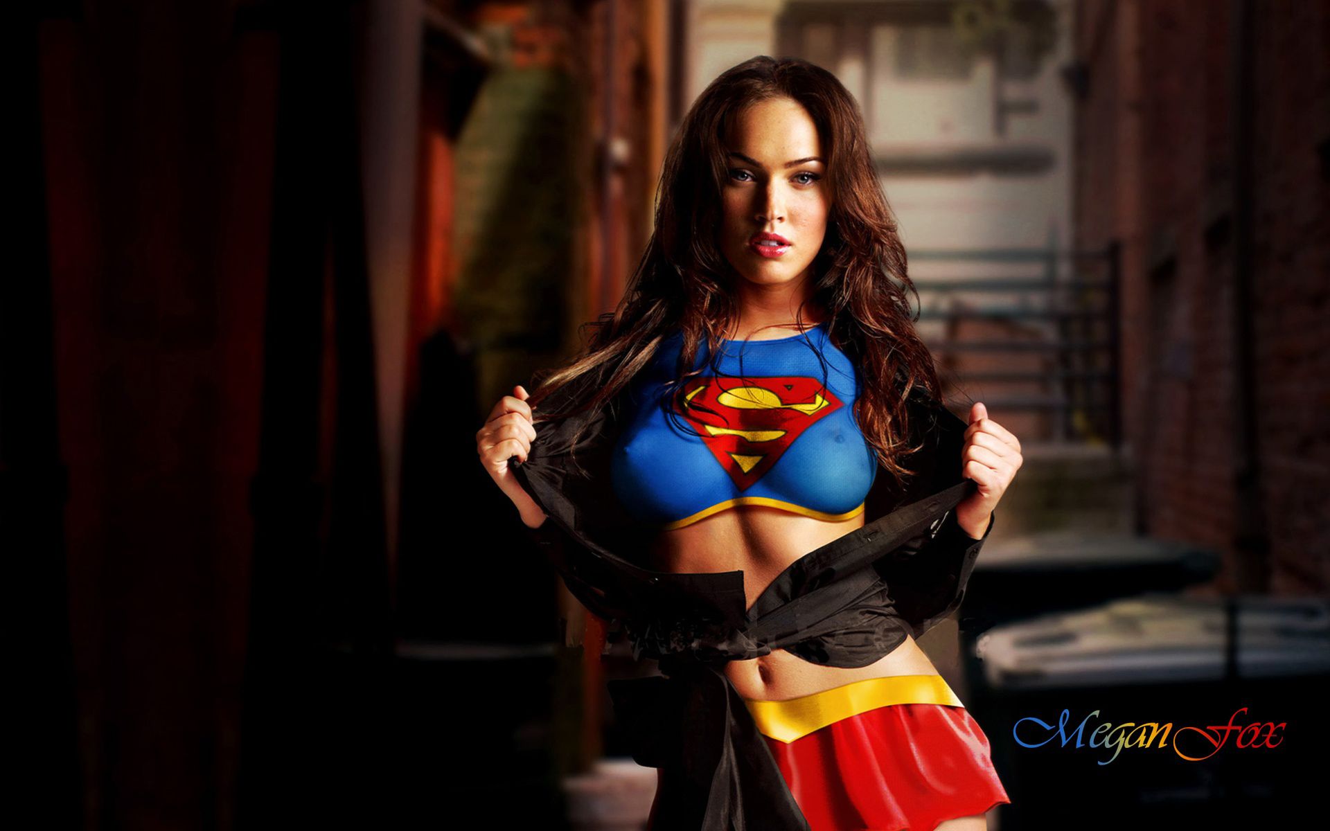 Megan Fox Supergirl - HD Wallpaper 