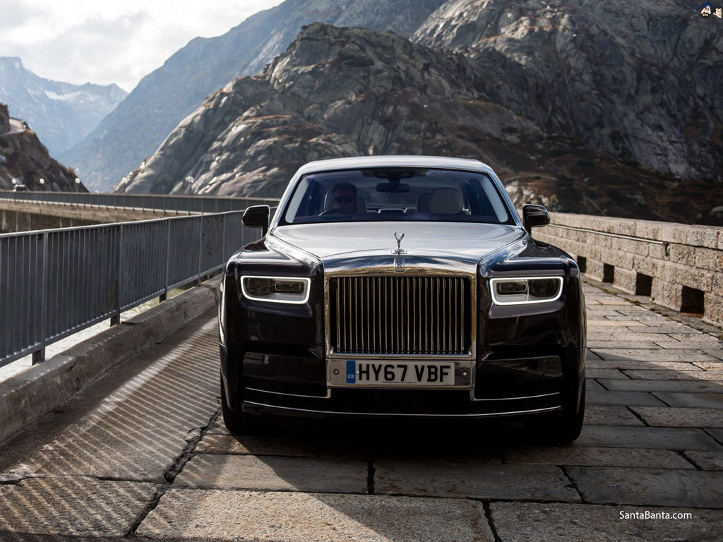 Rolls Royce - Rolls Royce Phantom Black - HD Wallpaper 