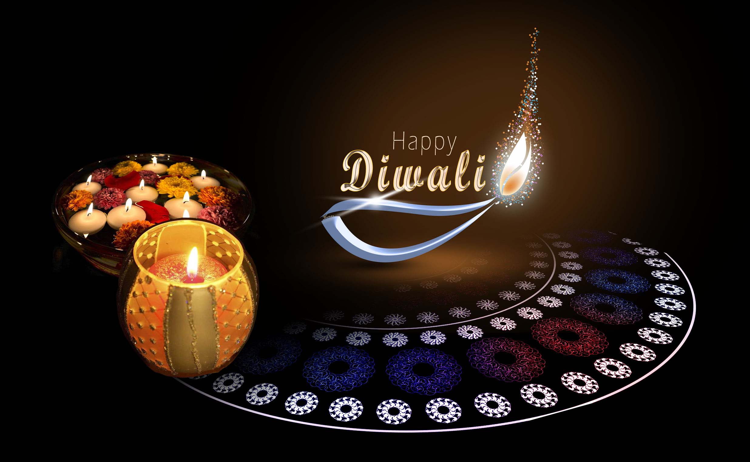 Beautiful Design Happy Diwali Wallpapers - Beautiful New Happy Diwali -  2472x1524 Wallpaper 