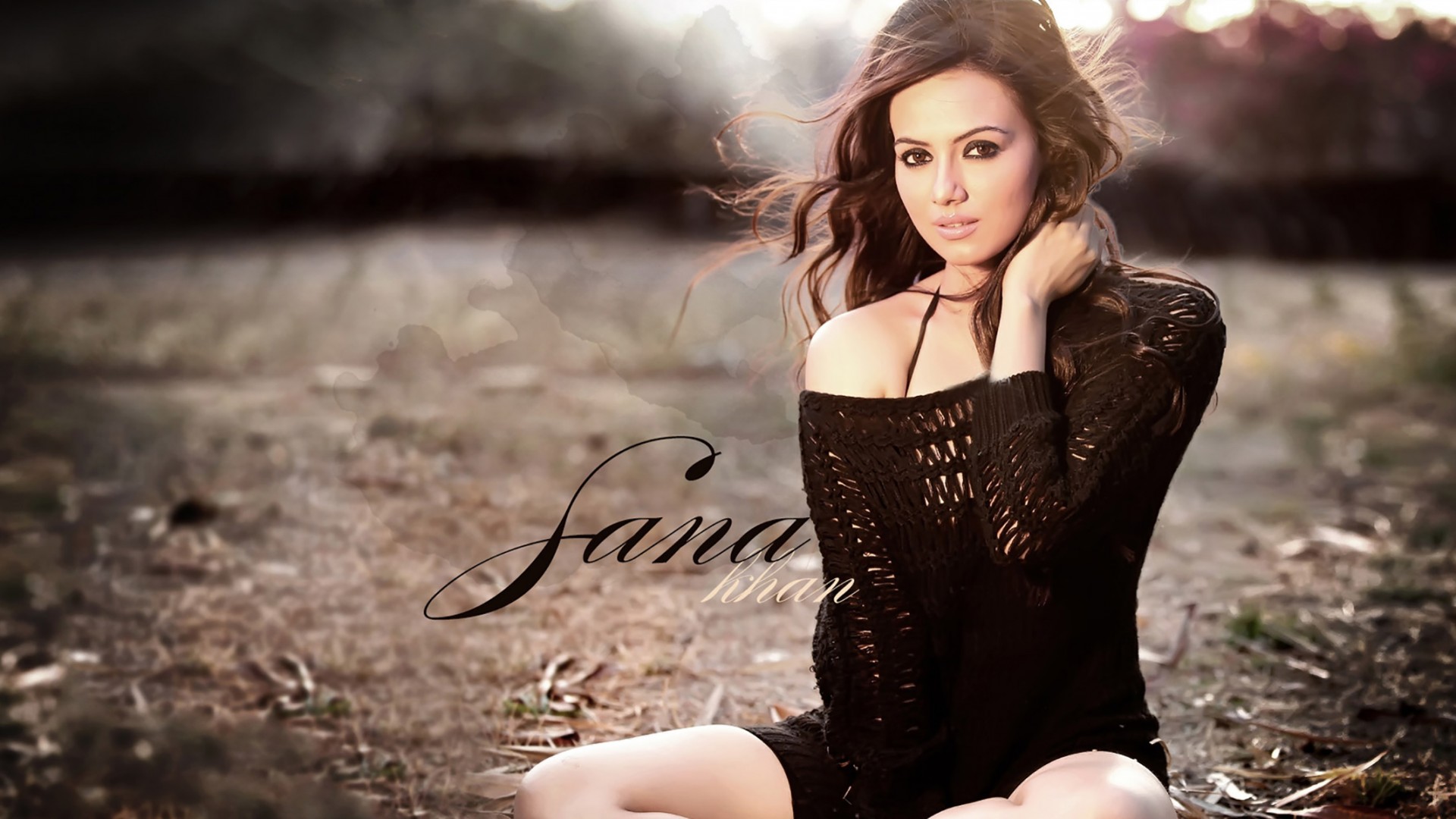 Sana Khan Hd Hot New - HD Wallpaper 