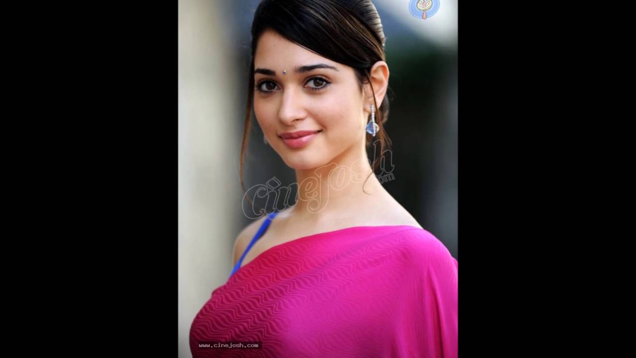Tamanna Bhatia Pink Saree - HD Wallpaper 