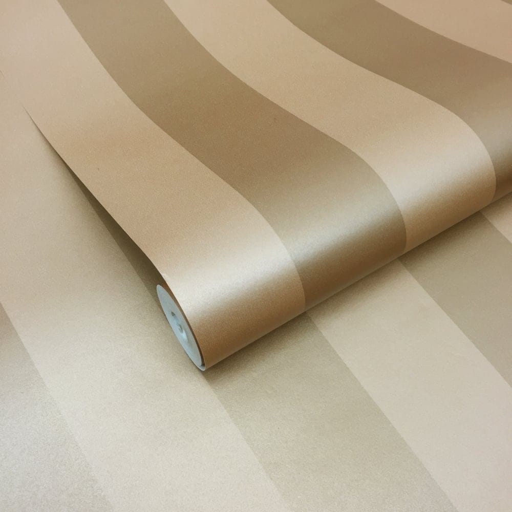 Gold Striped Wallpaper - HD Wallpaper 