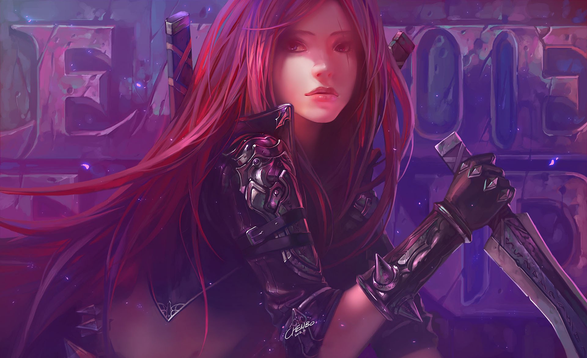 Katarina Fan Art - HD Wallpaper 