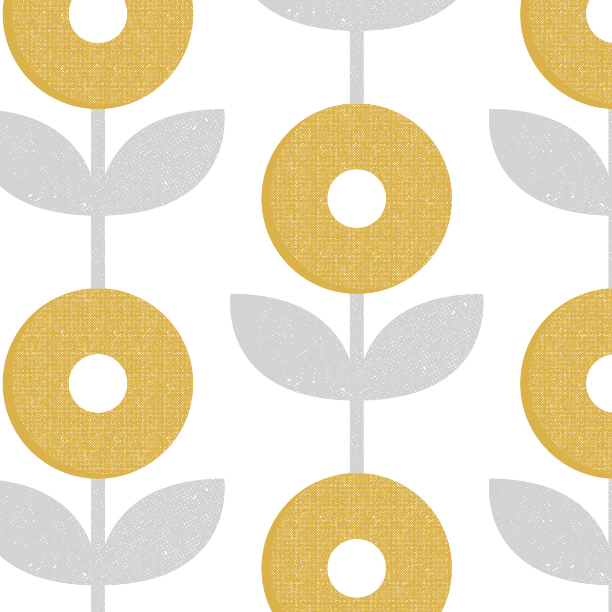 Grey And Mustard Pattern - HD Wallpaper 