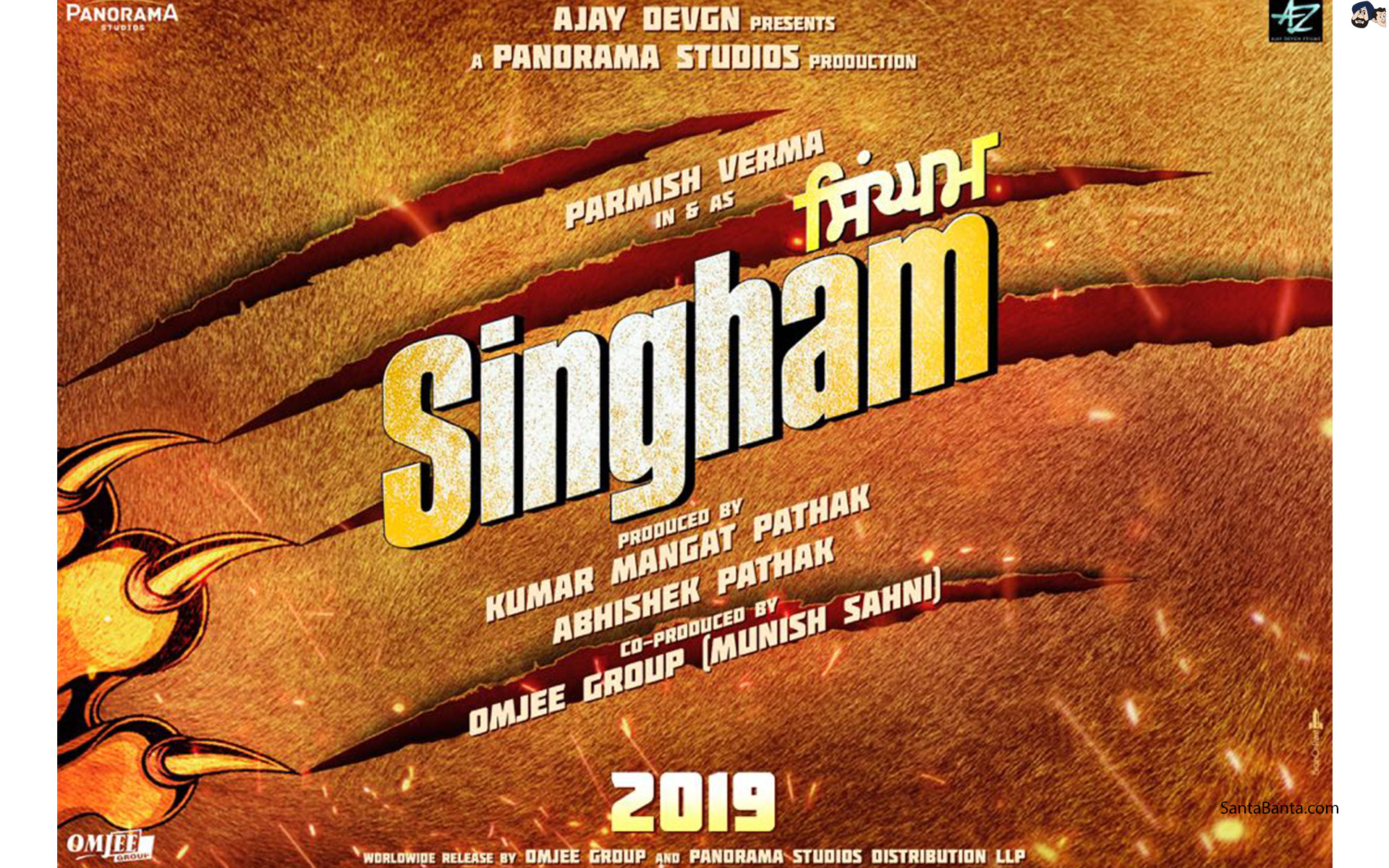 Punjabi Movie, Singham Starring Parmish Verma Of `gaal - Pc Game - HD Wallpaper 