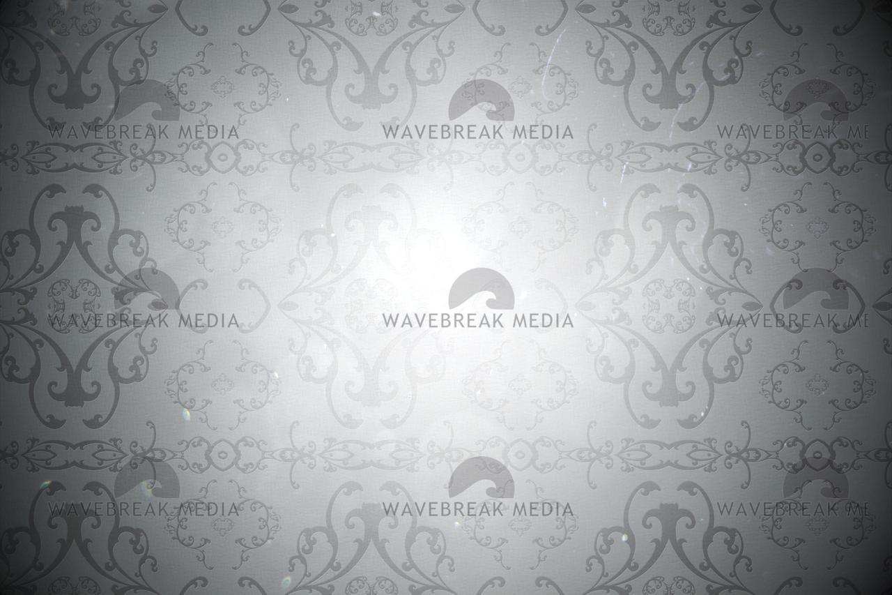 Elegant Patterned Wallpaper In Grey Tones - Wallpaper - HD Wallpaper 