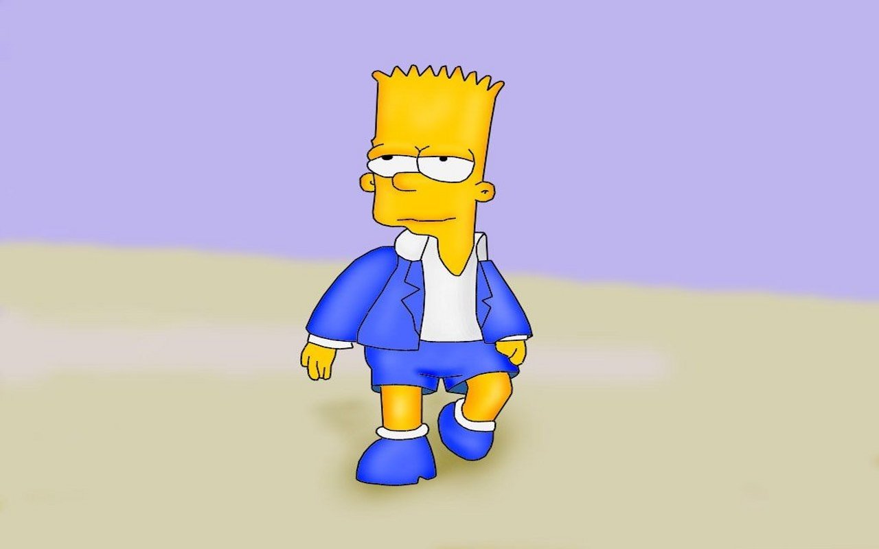 Free Bart Simpson High Quality Wallpaper Id - Bart Simpson - HD Wallpaper 