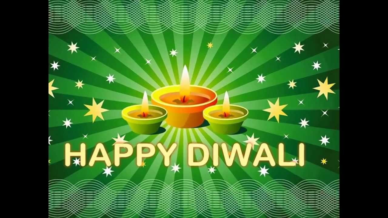 Happy Diwali 2019 Green - HD Wallpaper 