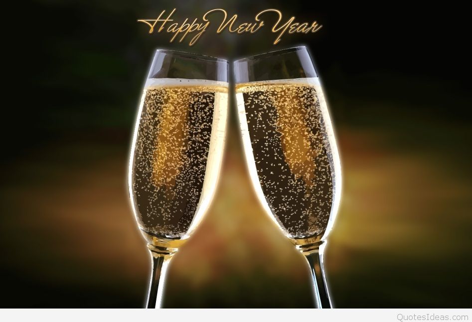 Champagne Happy New Year Wallpaper Hd - New Years Eve Toast - HD Wallpaper 