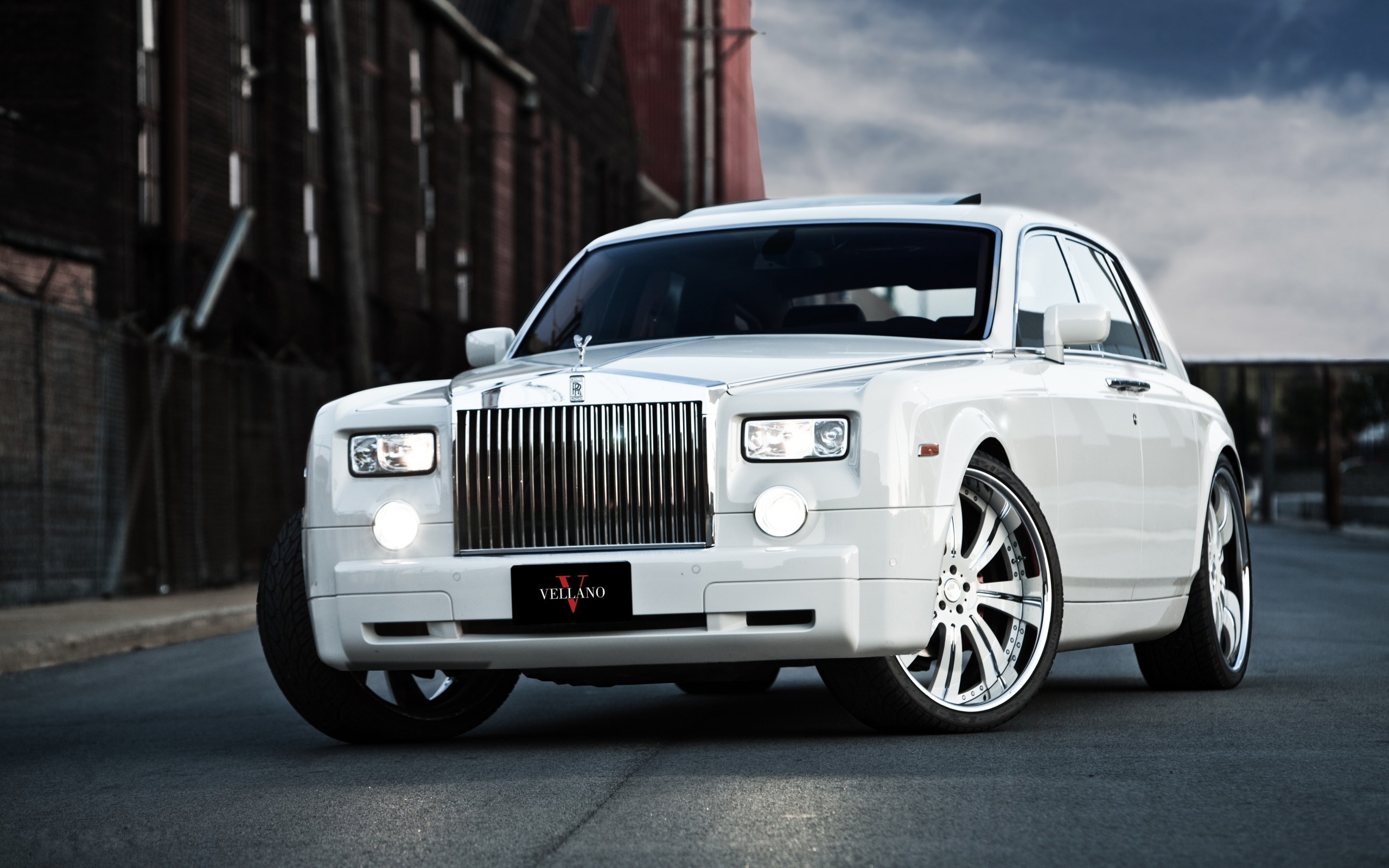 Rolls Royce Phantom White - HD Wallpaper 