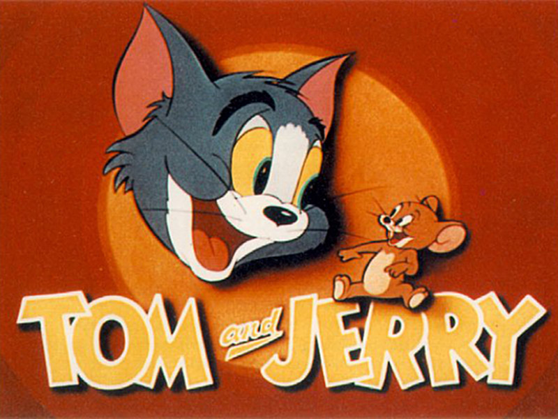 Tom And Jerry, Introducing - Tom And Jerry Logo 1946 - HD Wallpaper 
