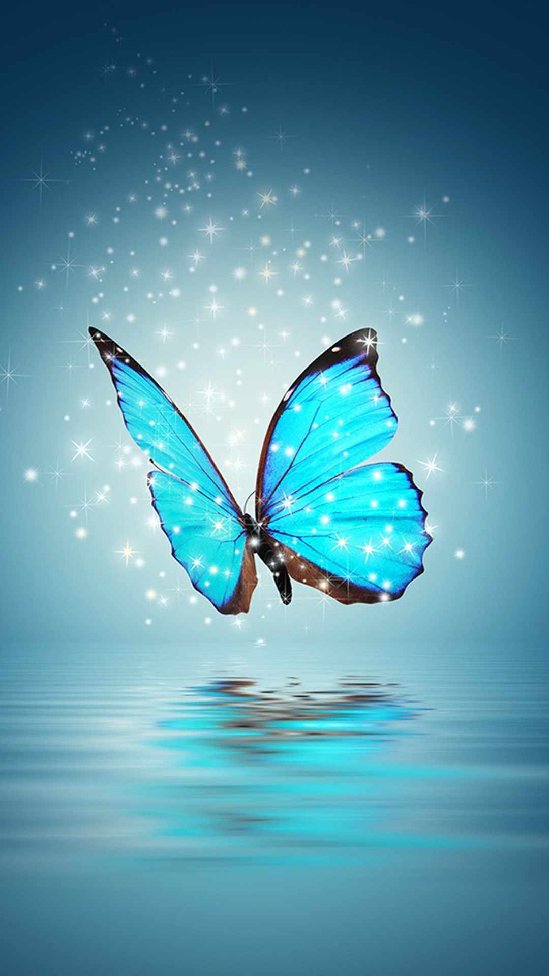 Beautiful Butterfly In Water - HD Wallpaper 