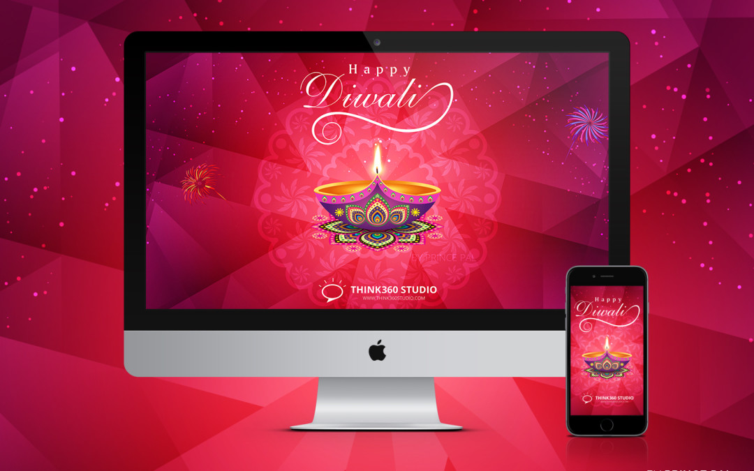 Happy Diwali Wallpaper 2015 By Prince Pal - Web Development Company Diwali - HD Wallpaper 