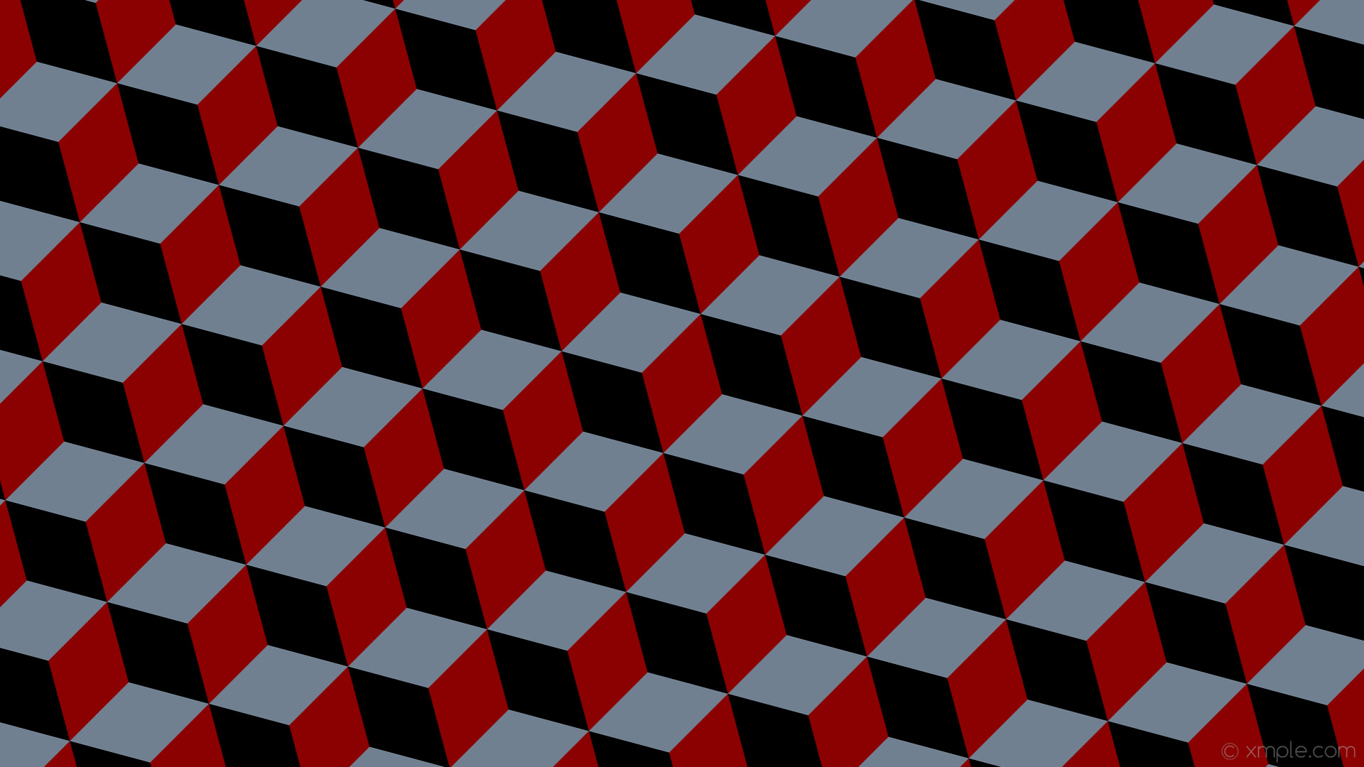 Wallpaper Grey 3d Cubes Red Black Dark Red Slate Gray - Fryshuset Inc - HD Wallpaper 