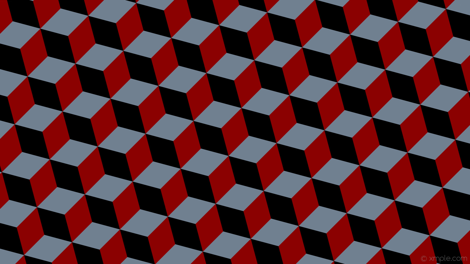 Wallpaper Grey 3d Cubes Red Black Dark Red Slate Gray - Fryshuset Inc - HD Wallpaper 