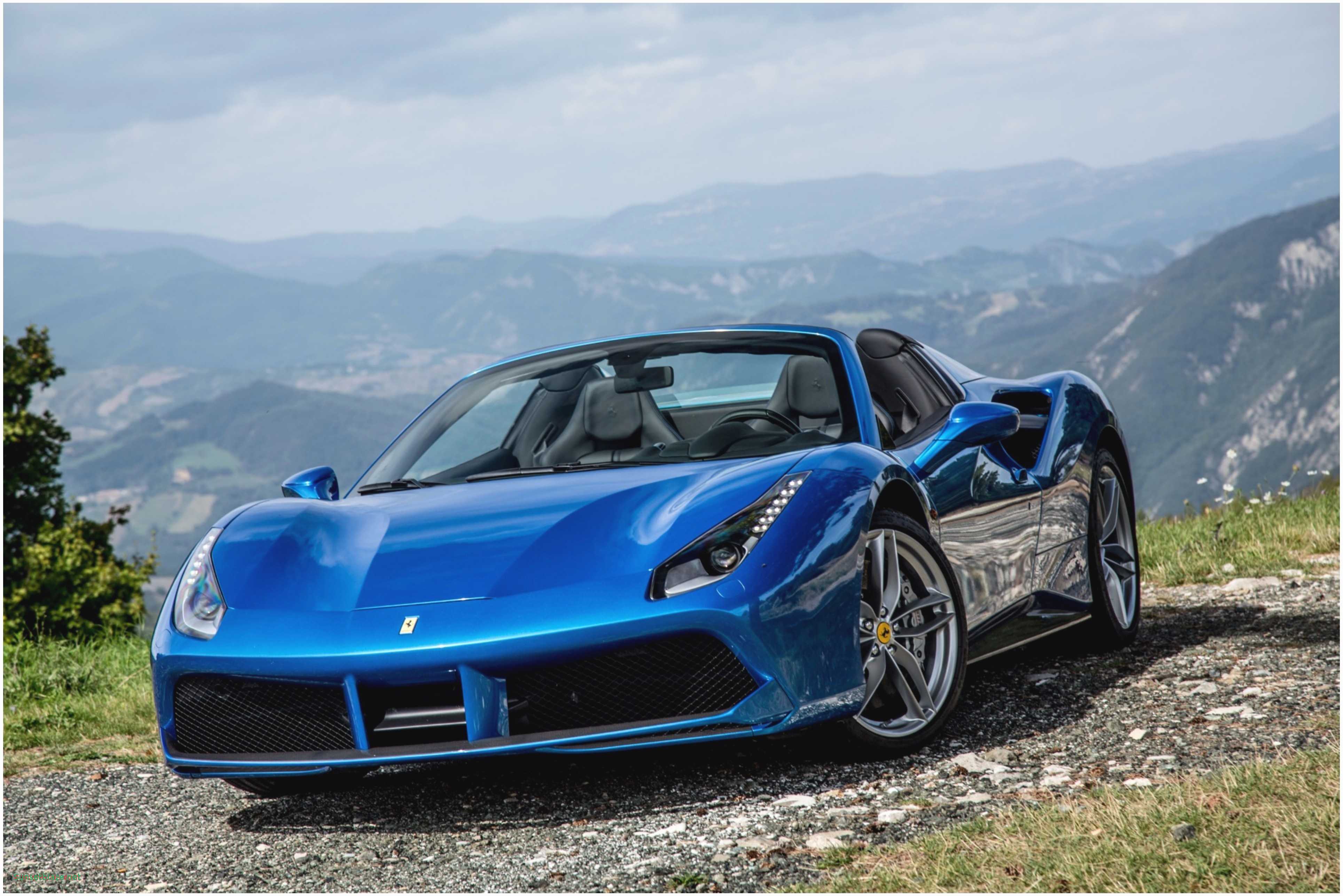 Ferrari 488 Gtb Blue - HD Wallpaper 