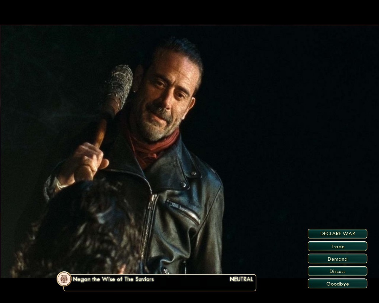 The Walking Dead - Walking Dead The Saviors Negan - HD Wallpaper 