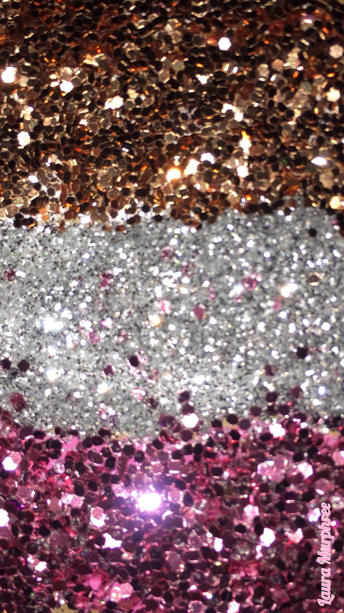 Silver Pink And Gold Glitter - HD Wallpaper 