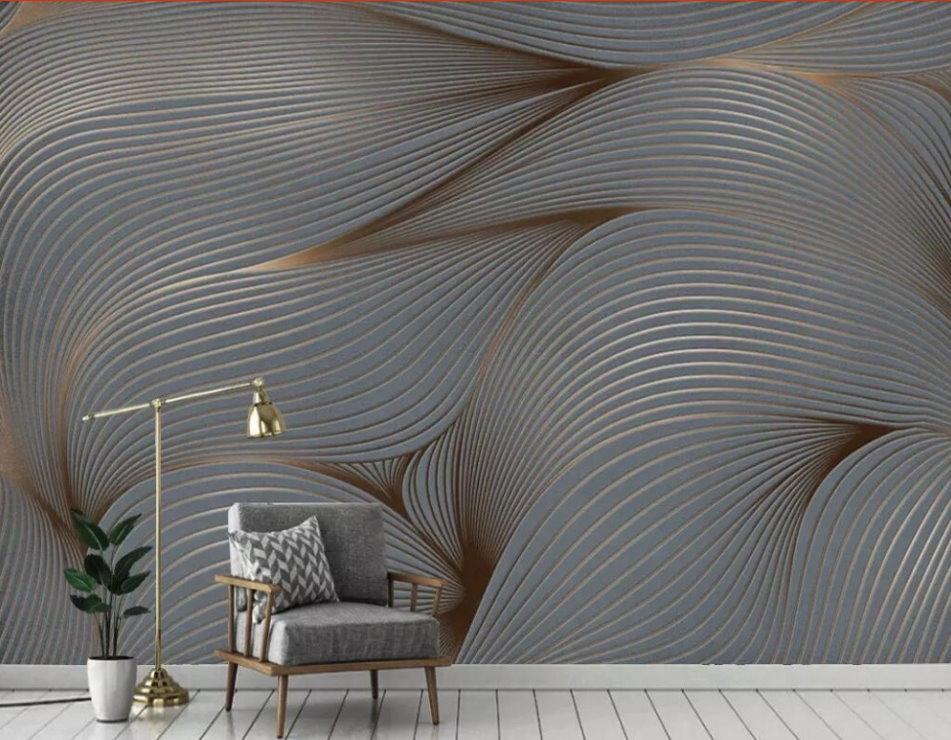 Gold And Gray - HD Wallpaper 