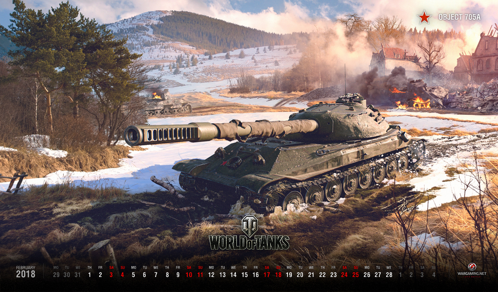 World Of Tanks Wallpaper 2018 - HD Wallpaper 