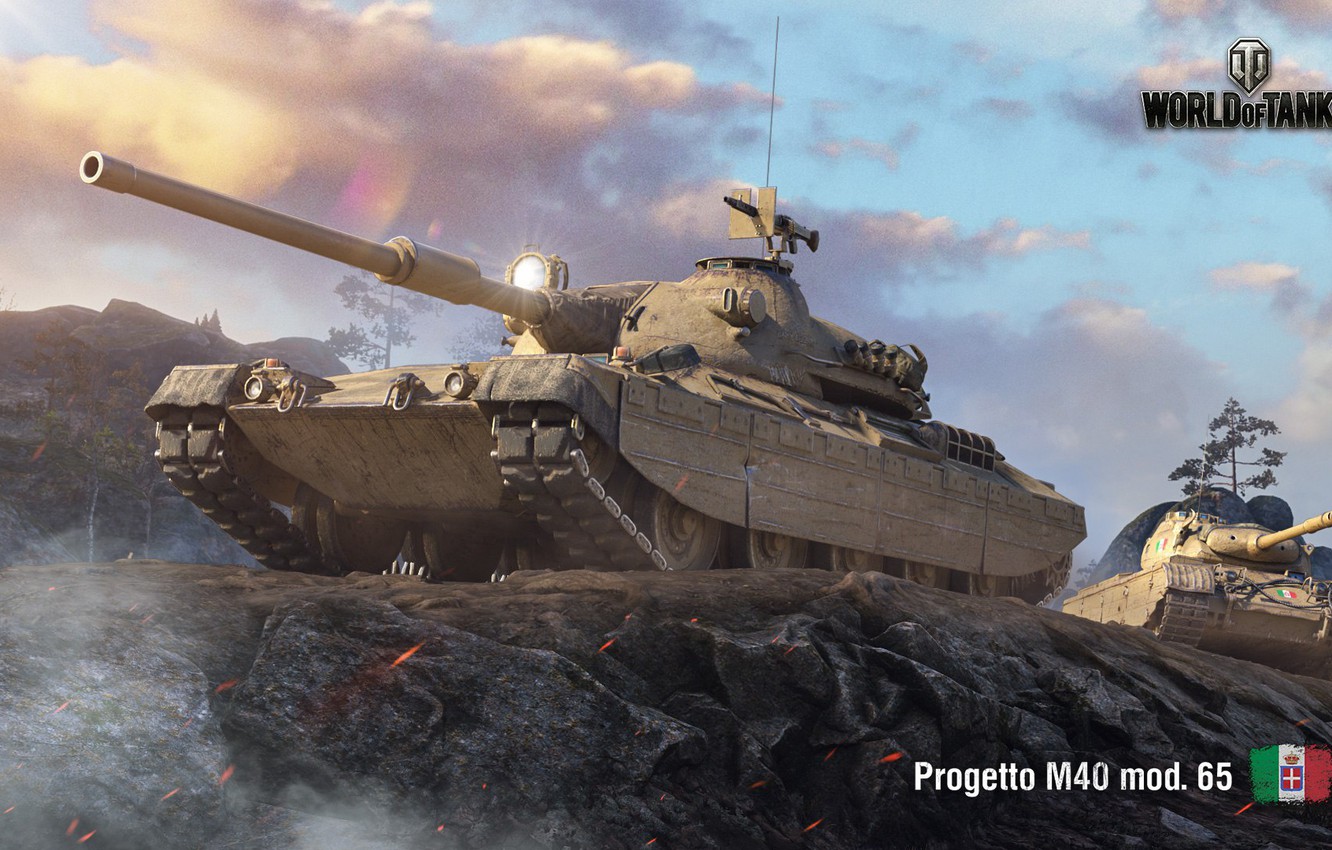 Photo Wallpaper Wot, World Of Tanks, Wargaming, Progetto - World Of Tanks Progetto 65 - HD Wallpaper 