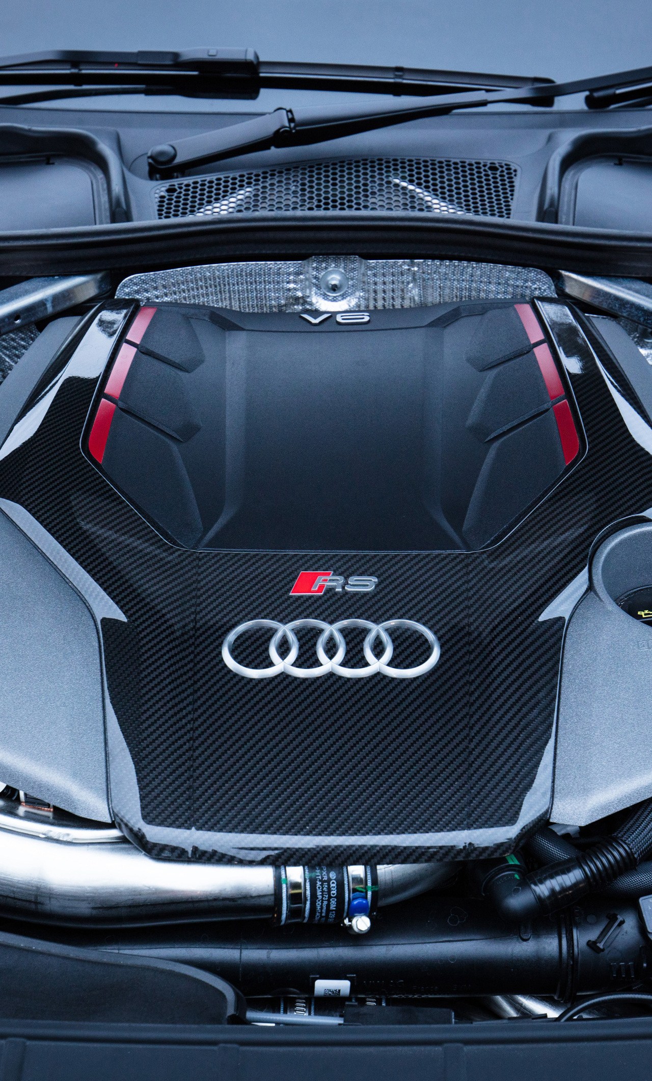 Audi Rs5 Engine Iphone 6 Hd 4k Wallpapers Images Wallpaper - 2018 Audi Rs5 Engine - HD Wallpaper 