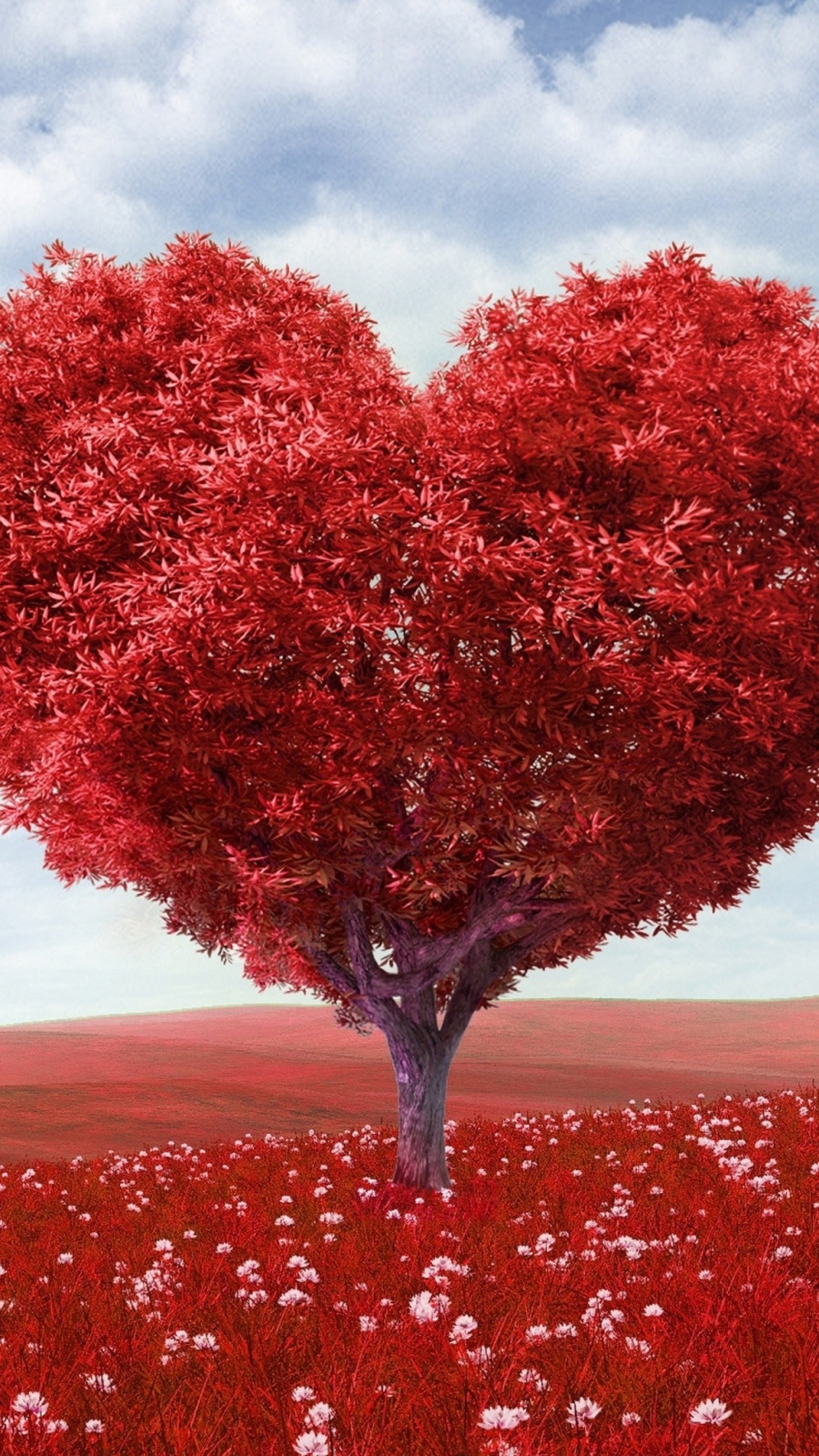 25 25 900 Love Tree L - Samsung Wallpaper Hd Love - HD Wallpaper 