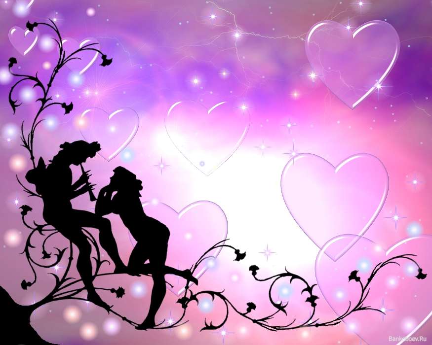 Download Mobile Wallpaper Music, Hearts, Love, Pictures - True Love - HD Wallpaper 