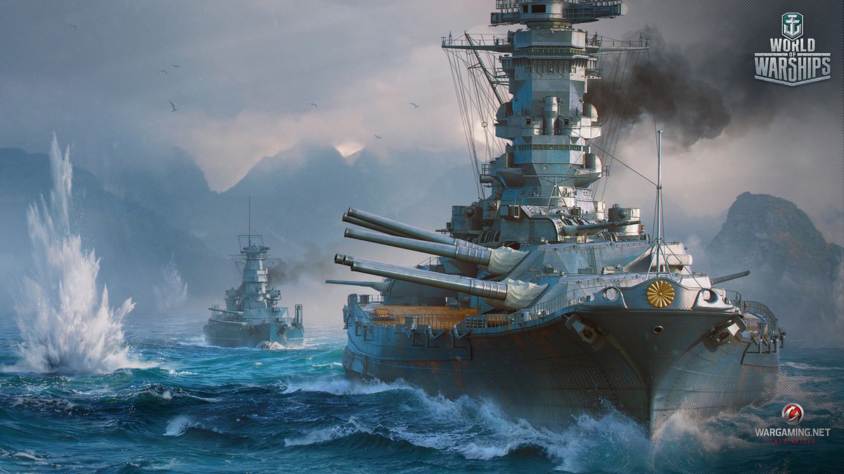 World Of Warships Musashi - HD Wallpaper 