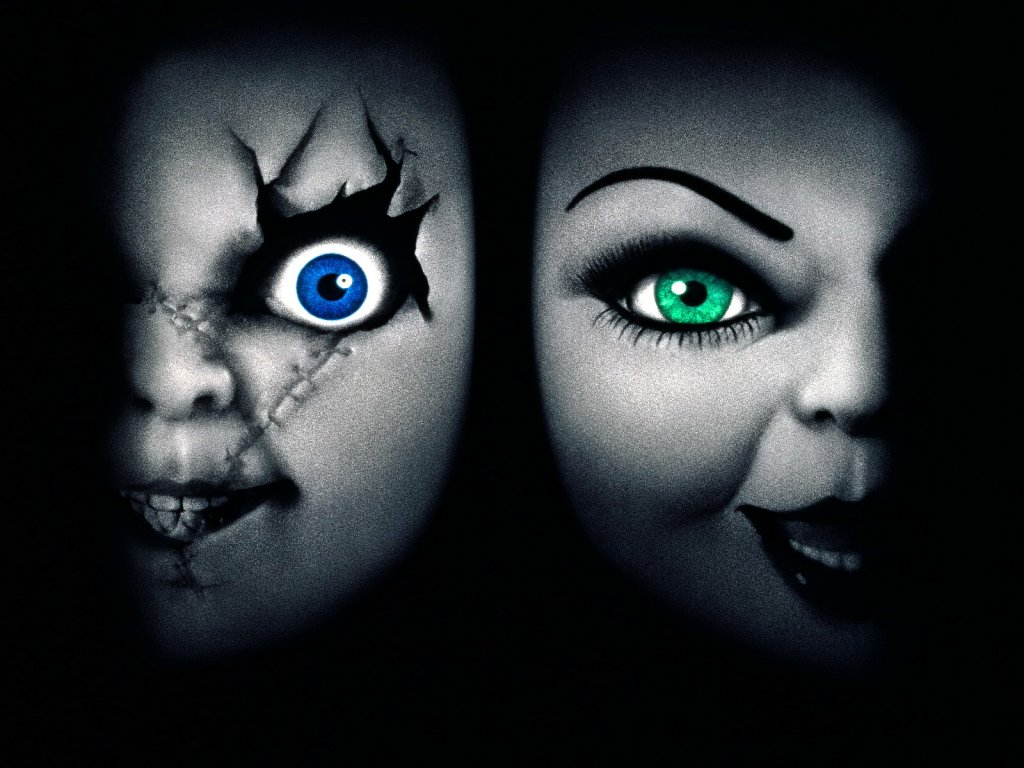 Chucky And Tiffany Background - HD Wallpaper 