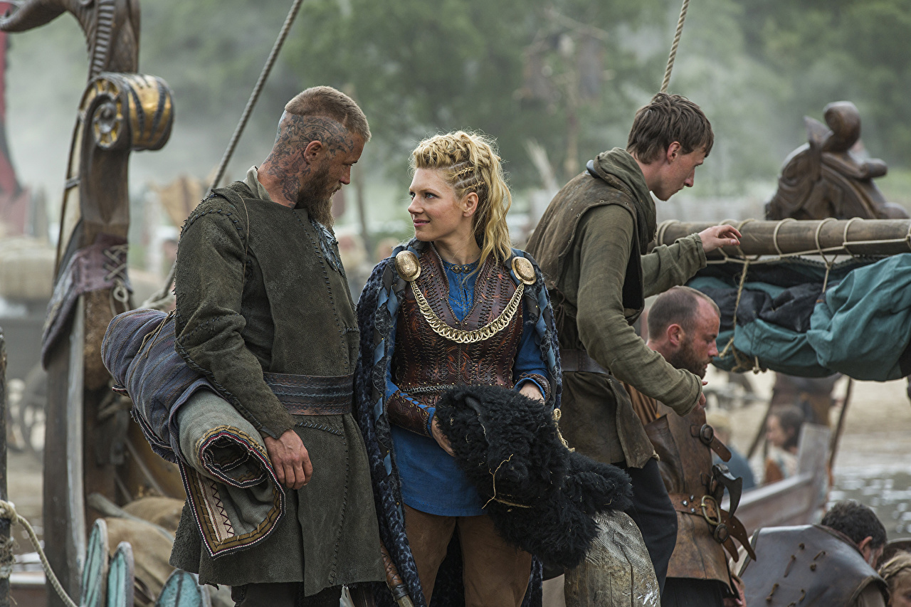 Ragnar And Lagertha - HD Wallpaper 