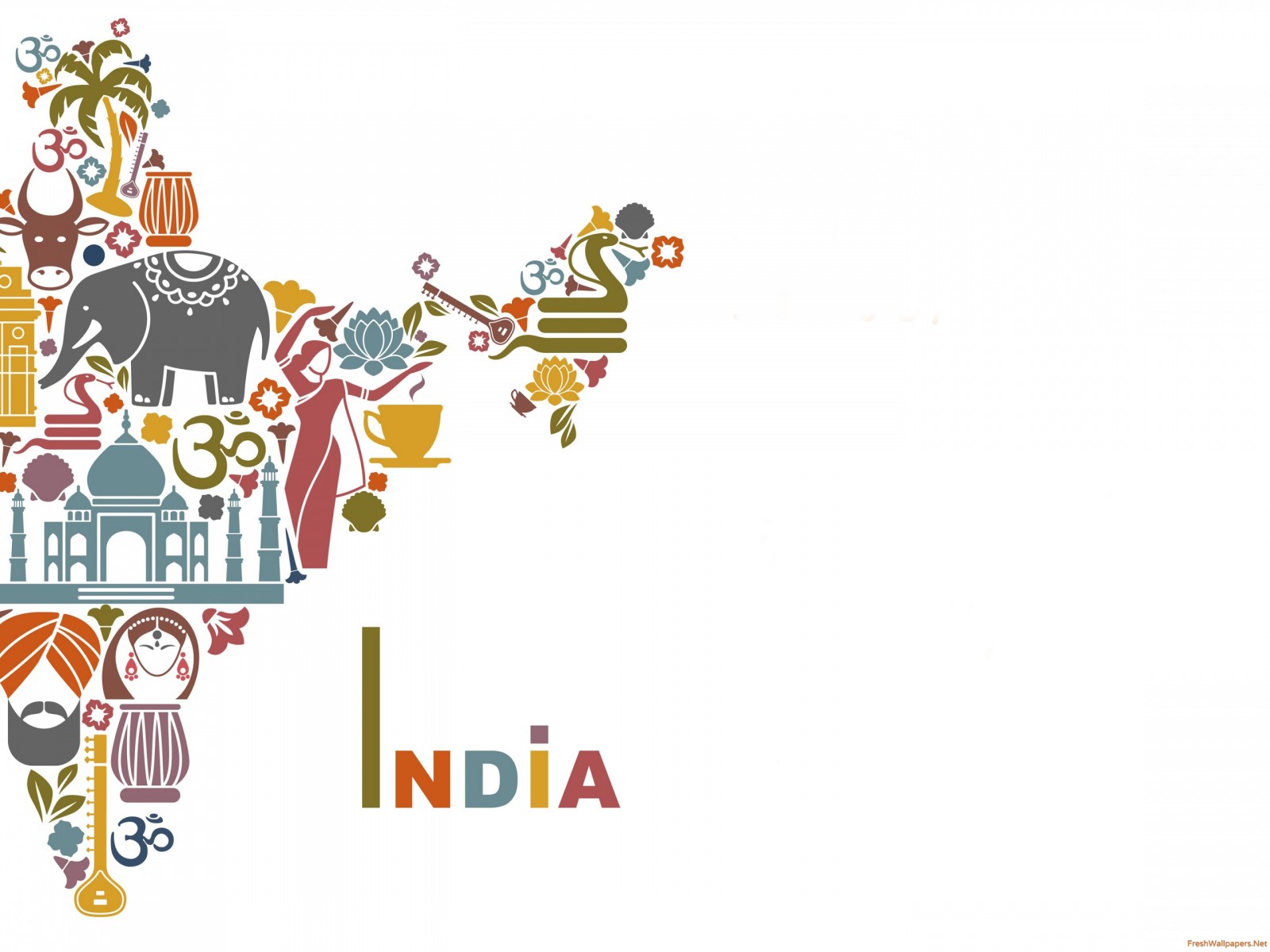 Official Incredible India Logo - HD Wallpaper 