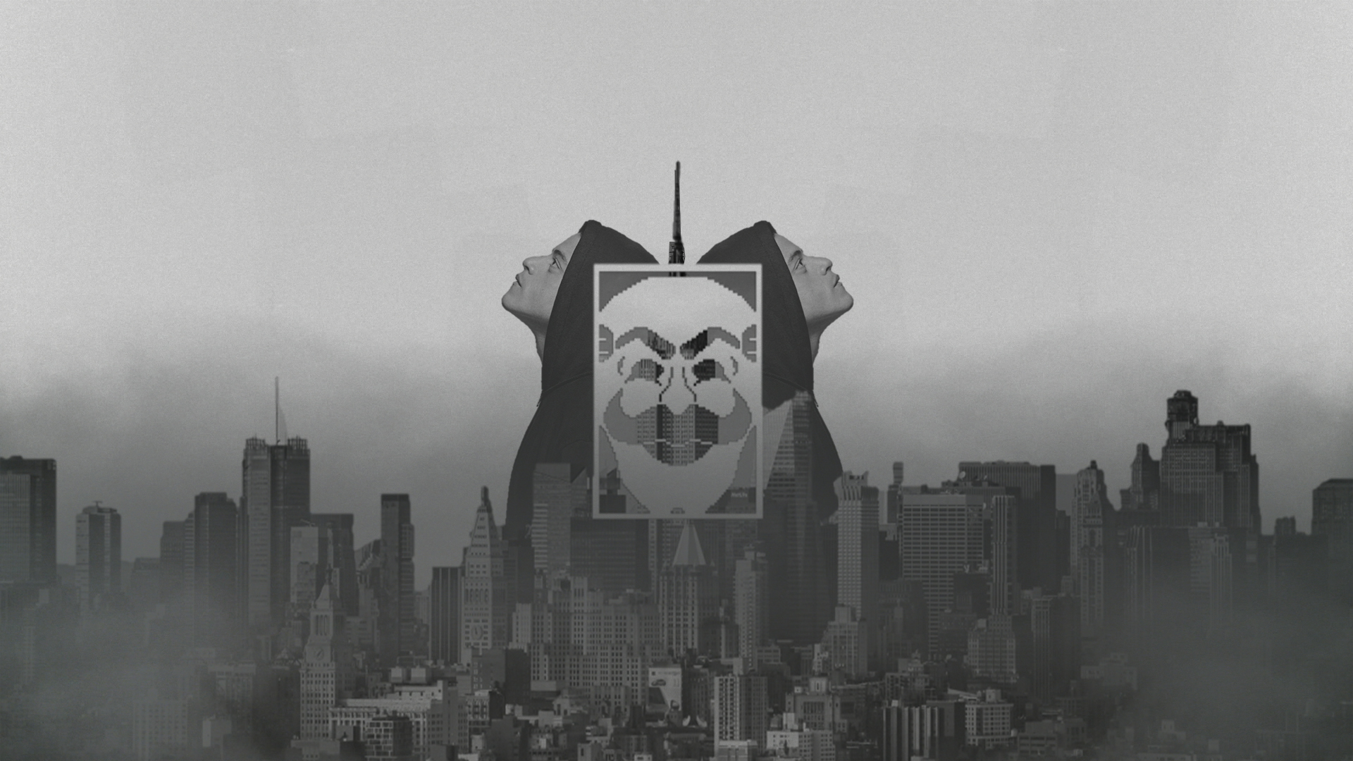 Monochrome - HD Wallpaper 