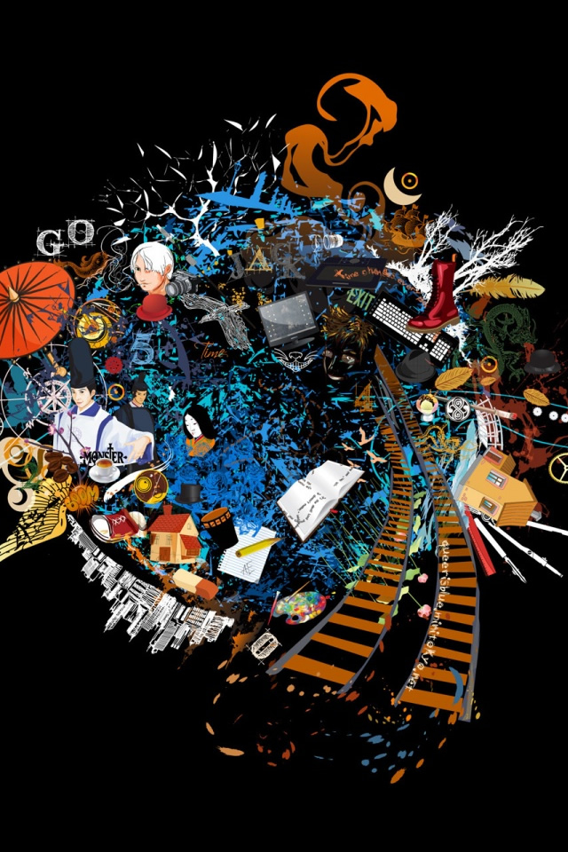 Welcome To My World Iphone 4s Wallpaper Graffiti For Iphone 5s 640x960 Wallpaper Teahub Io