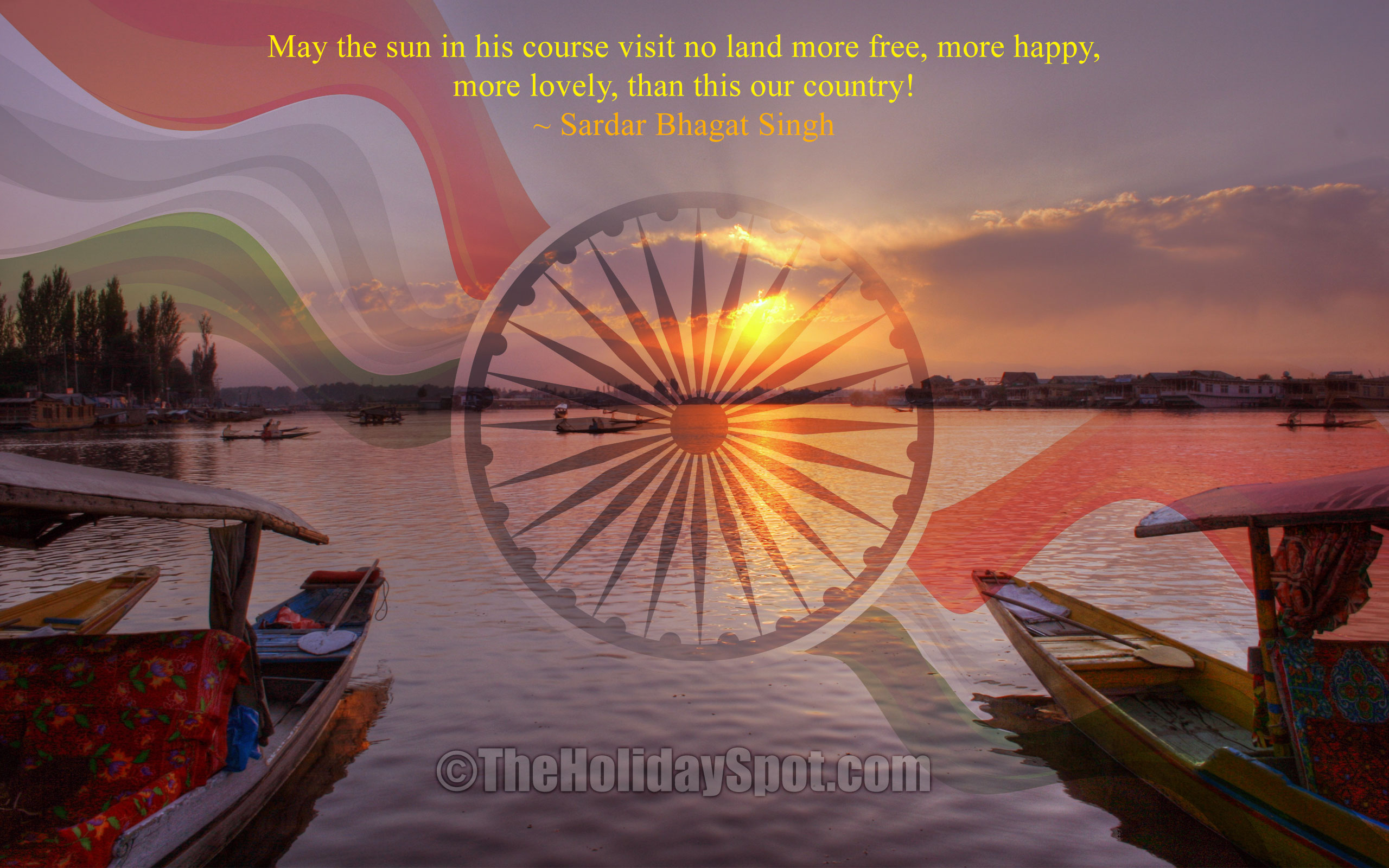 An Indian Independence Day Hd Wallpaper Themed With - Beauty Of India - HD Wallpaper 