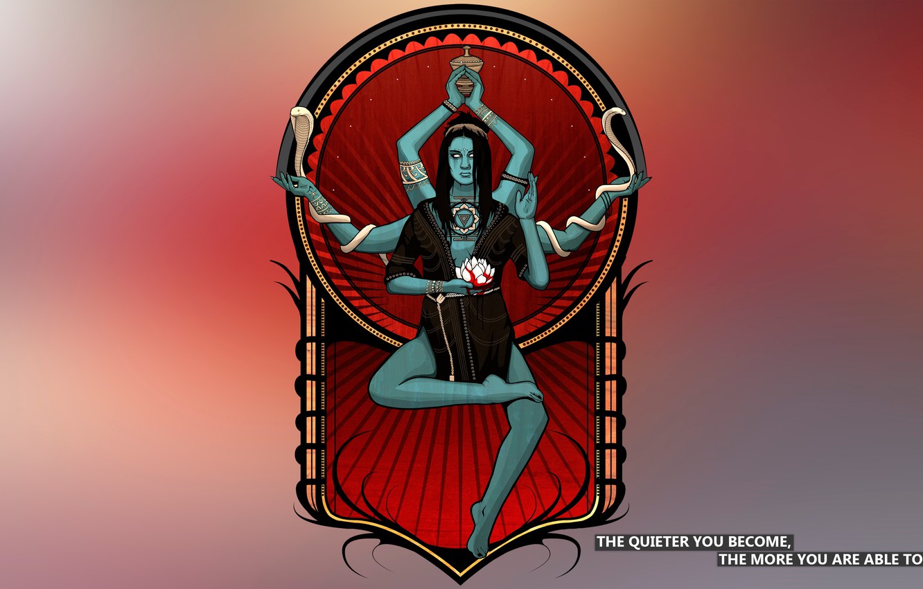 Photo Wallpaper Girl, Goddess, Kali, Cali, Kali Linux - Kali Goddess - HD Wallpaper 