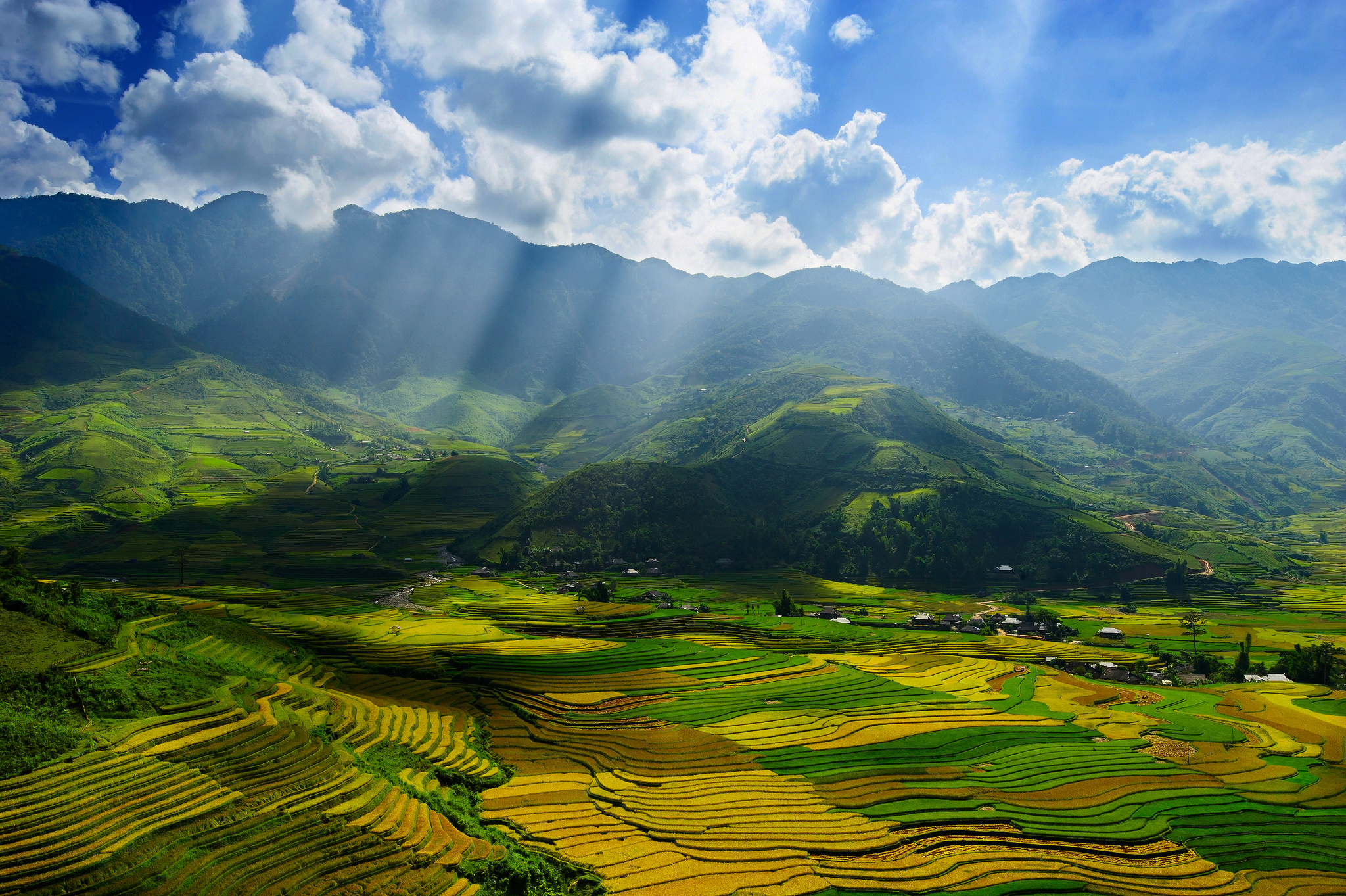 Mu Cang Chai Vietnam - HD Wallpaper 