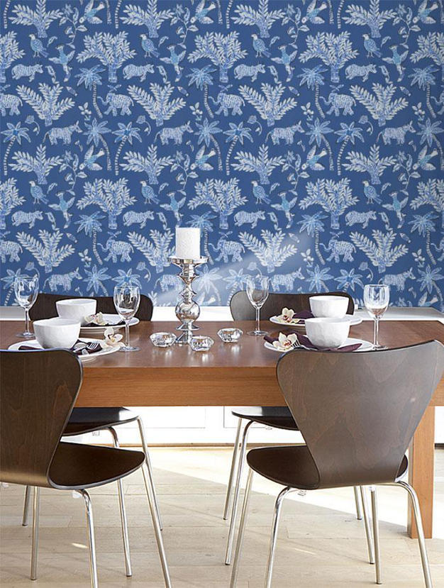 Dining Room Farrow And Ball Lotus - HD Wallpaper 