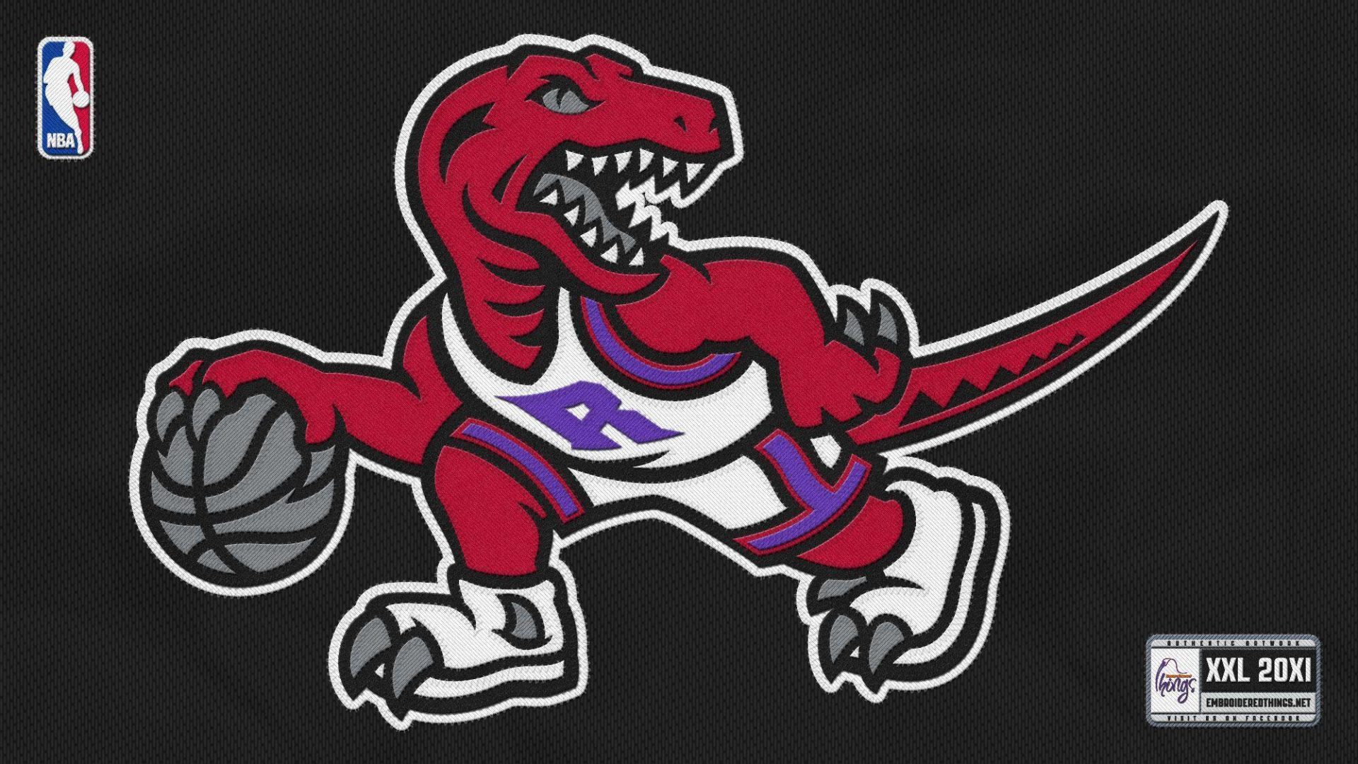 Toronto Raptors Dinosaur Logo - HD Wallpaper 
