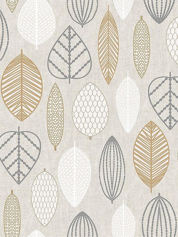 Superfresco Scandi Leaf - HD Wallpaper 
