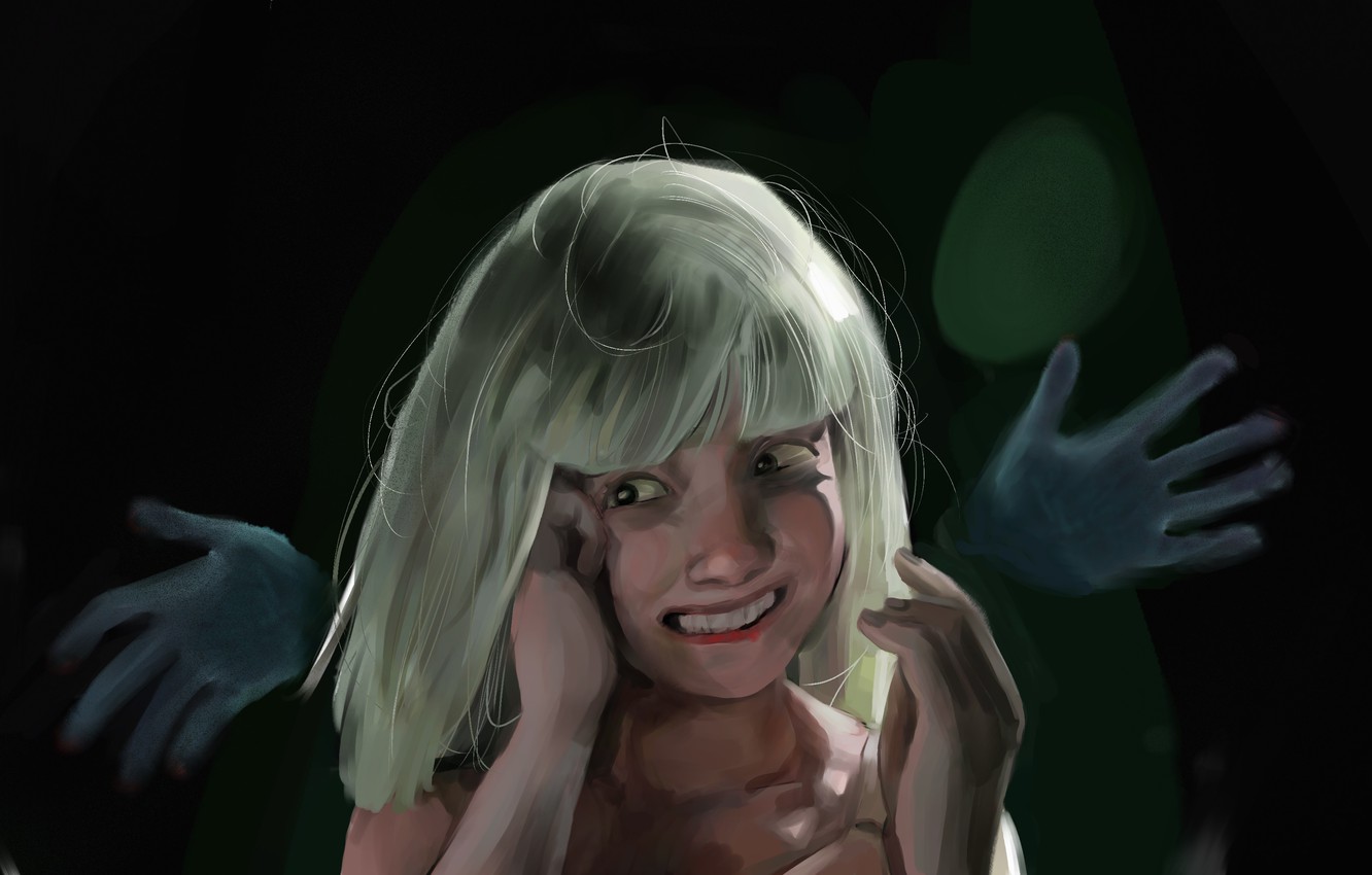 Photo Wallpaper Art, Maddie Ziegler, Sia, Big Girls - Sia Big Girls Cry - HD Wallpaper 