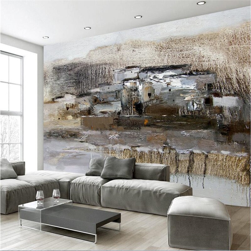Abstract Painting Wallpaper Elegant - HD Wallpaper 