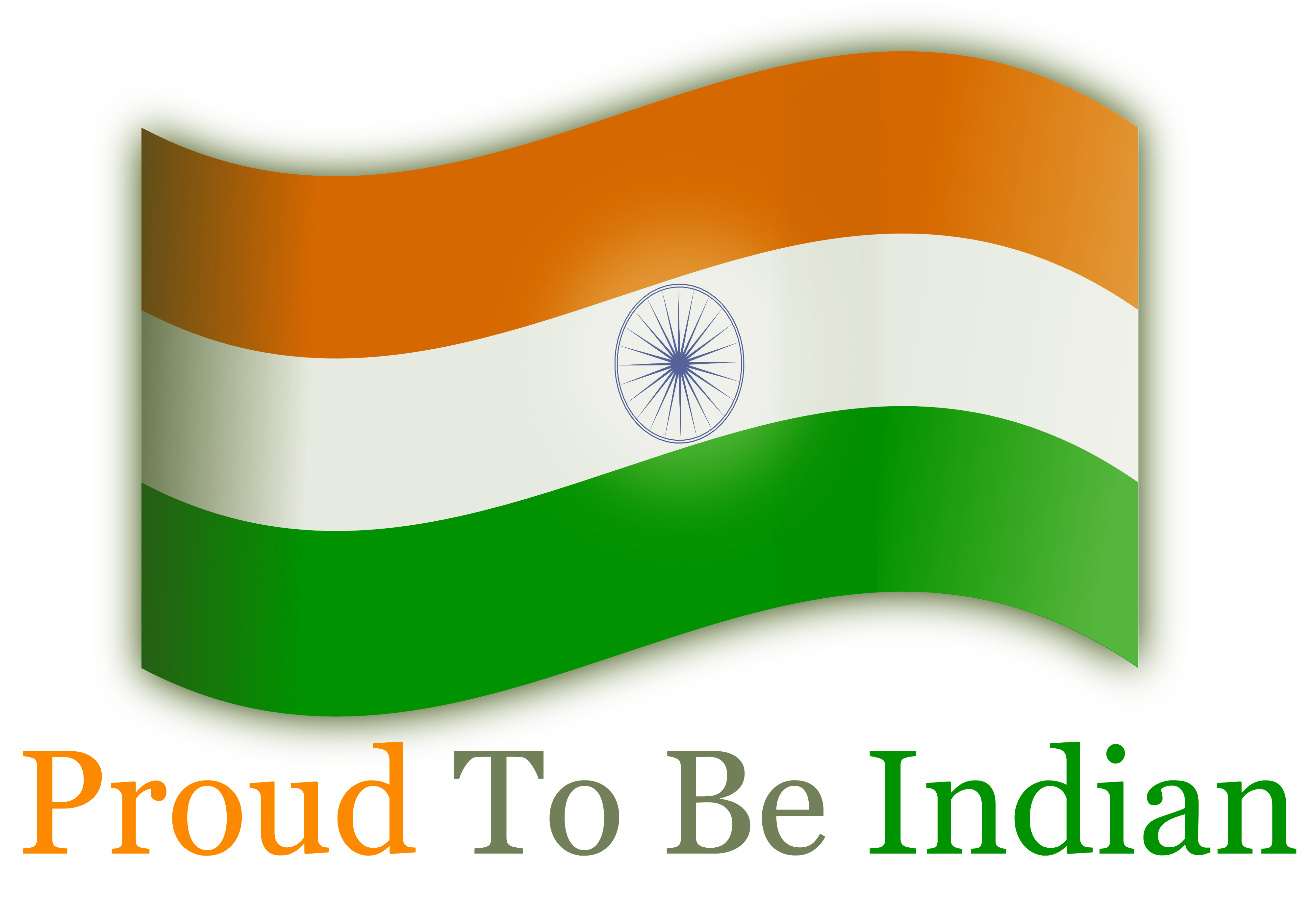 Indian Written On Flag - HD Wallpaper 