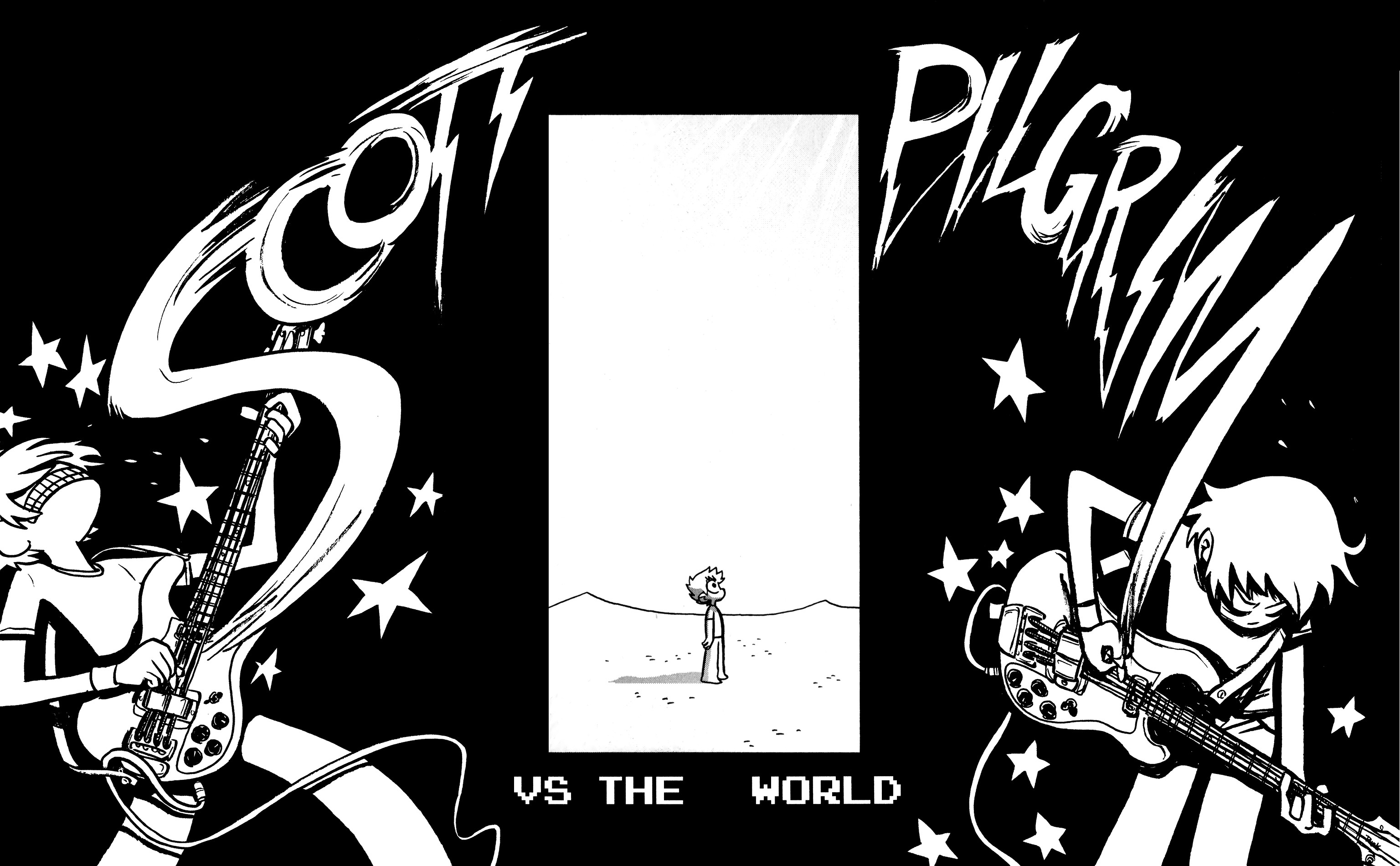 Scott Pilgrim Wallpaper Lv1 By Insanedictator Scott - Scott Pilgrim Comic Sex Bob Omb - HD Wallpaper 