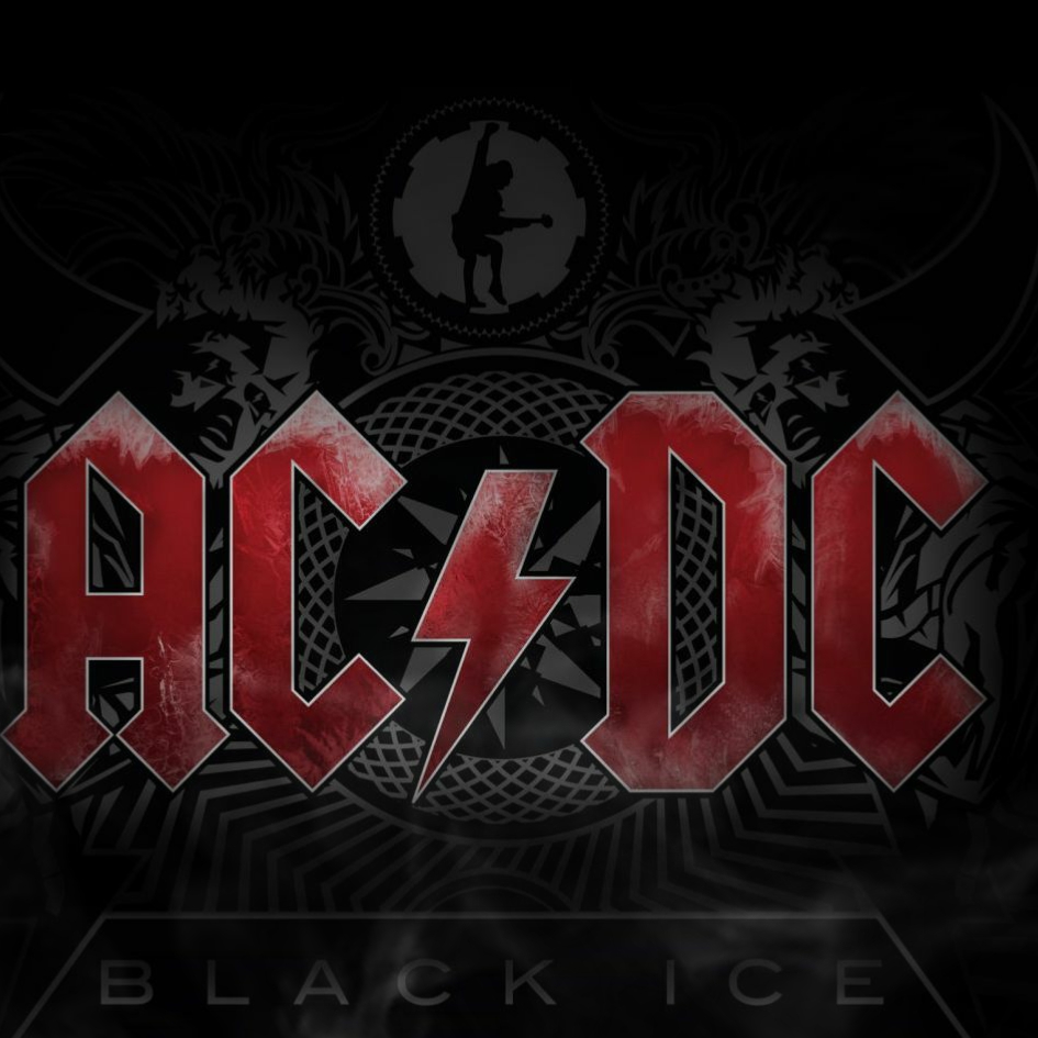 Ac Dc Black Ice Album Cover - HD Wallpaper 
