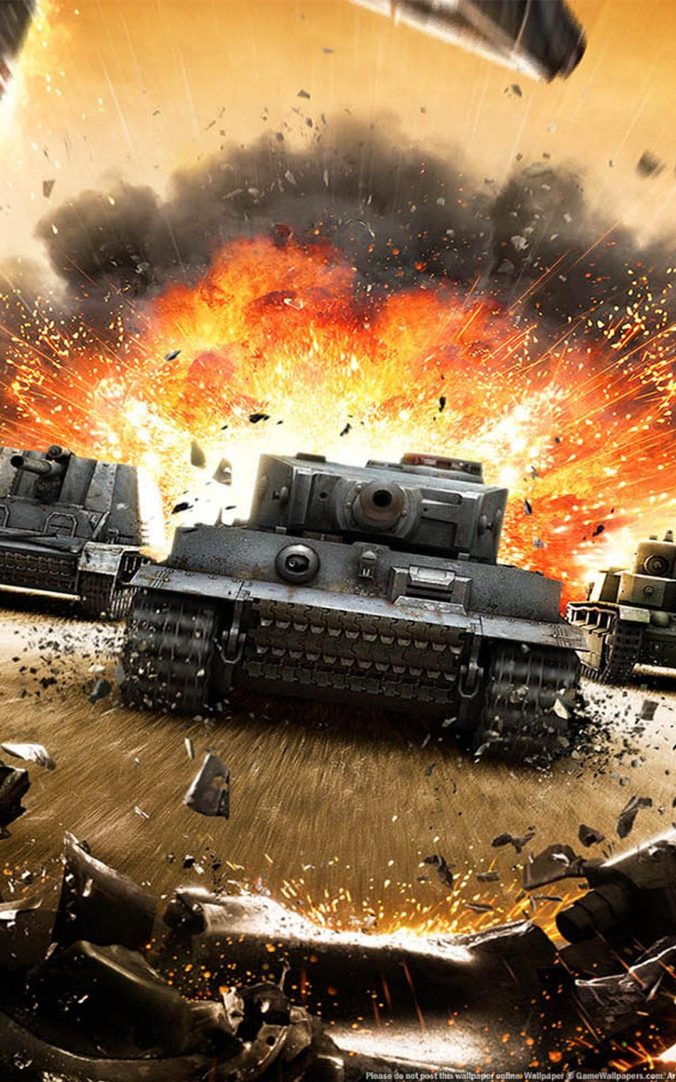 World Of Tanks Game Hd Mobile Wallpaper - World Of Tanks Wallpaper Phone - HD Wallpaper 