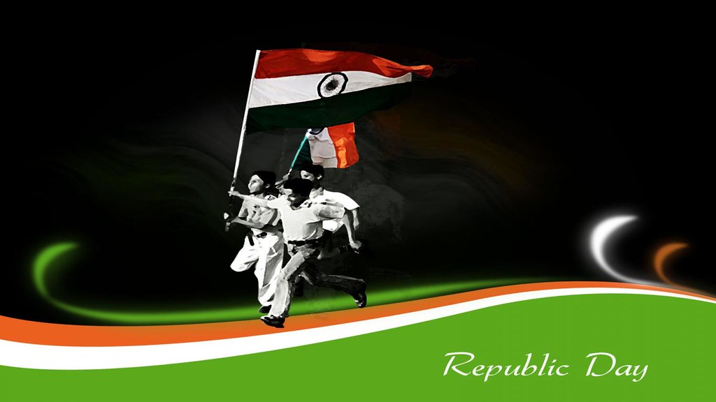 Flag Happy Republic Day - HD Wallpaper 