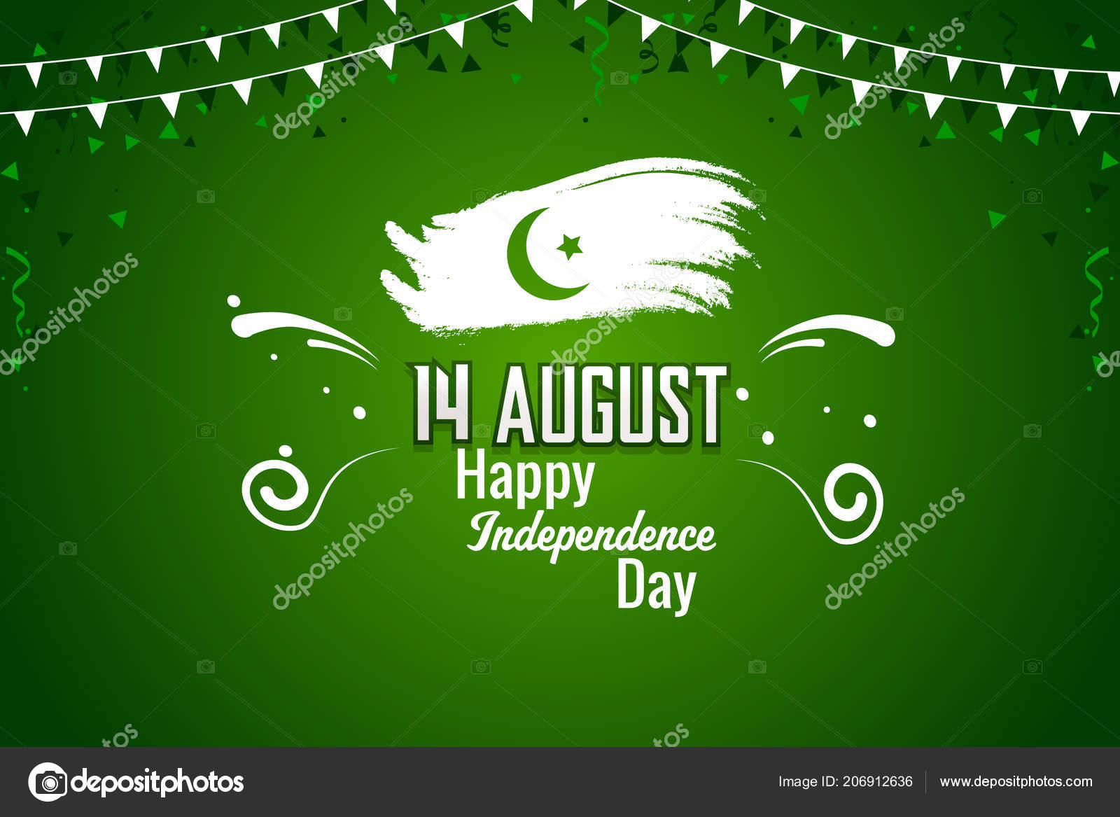 14 August Pakistan Independence Day - HD Wallpaper 