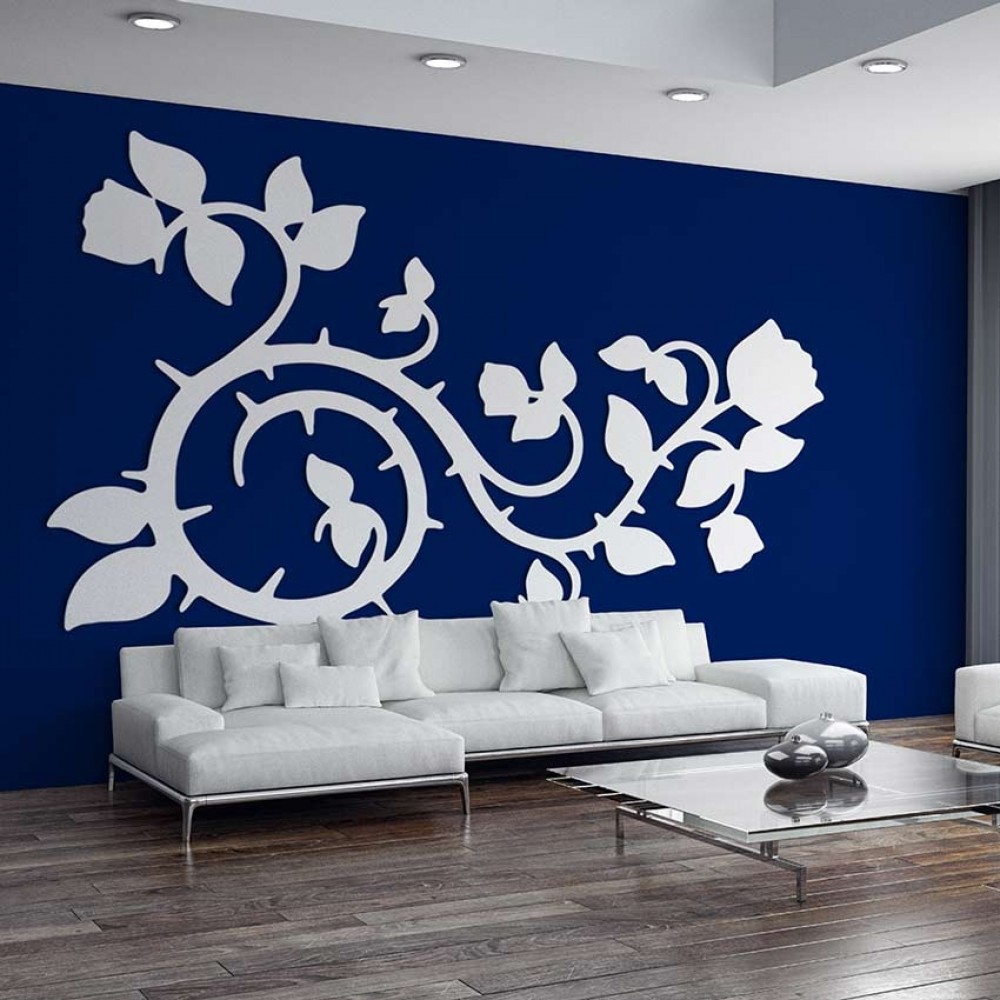 Black And White Forest Wall Mural - HD Wallpaper 