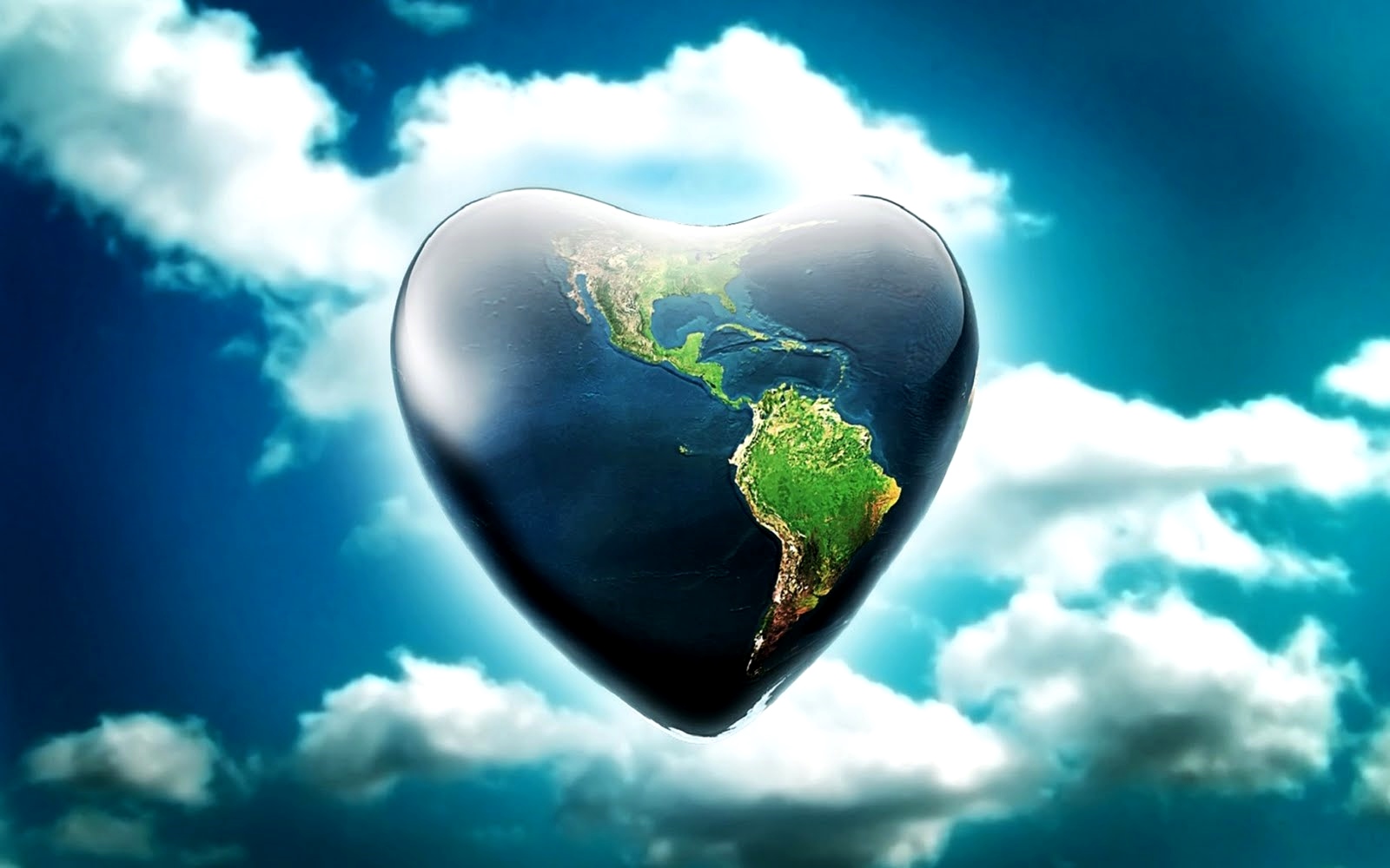 3d Heart Of World Wallpaper Best Wallpapers World Best - Best Image Of World - HD Wallpaper 